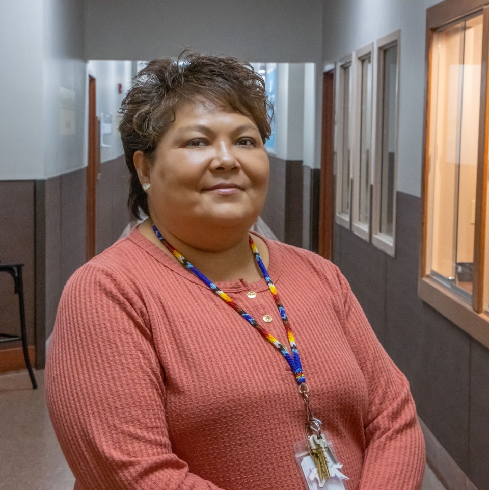 Elaine Little Plume, Student Services Director