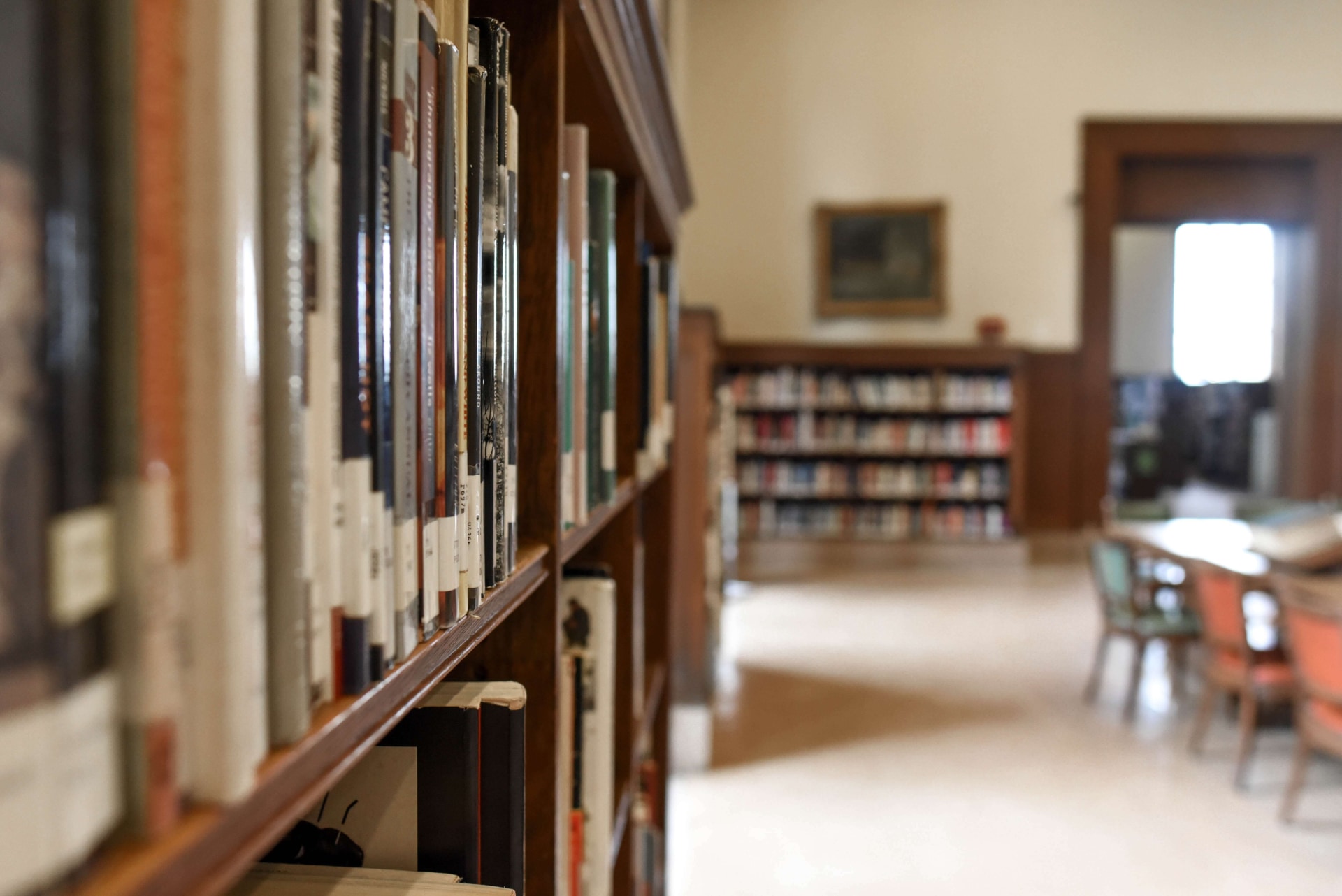 a books on a shelf