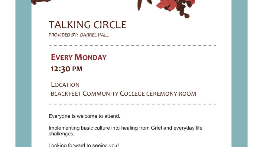 Grief Talking Circle