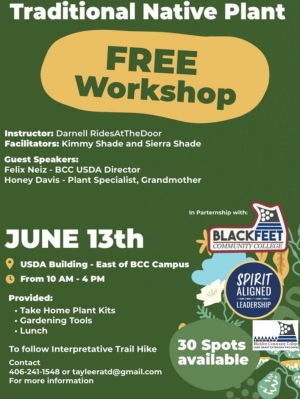 Traditional Native Plant Workshop